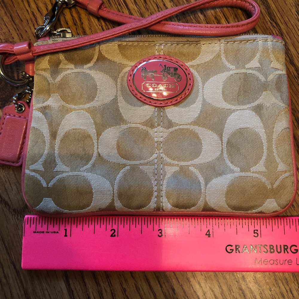 Coach wristlet